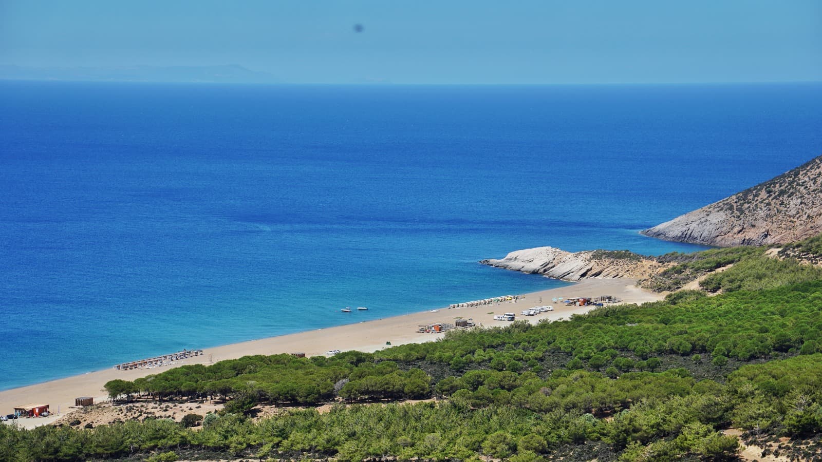 Gökçeada'nın eşsiz plajı